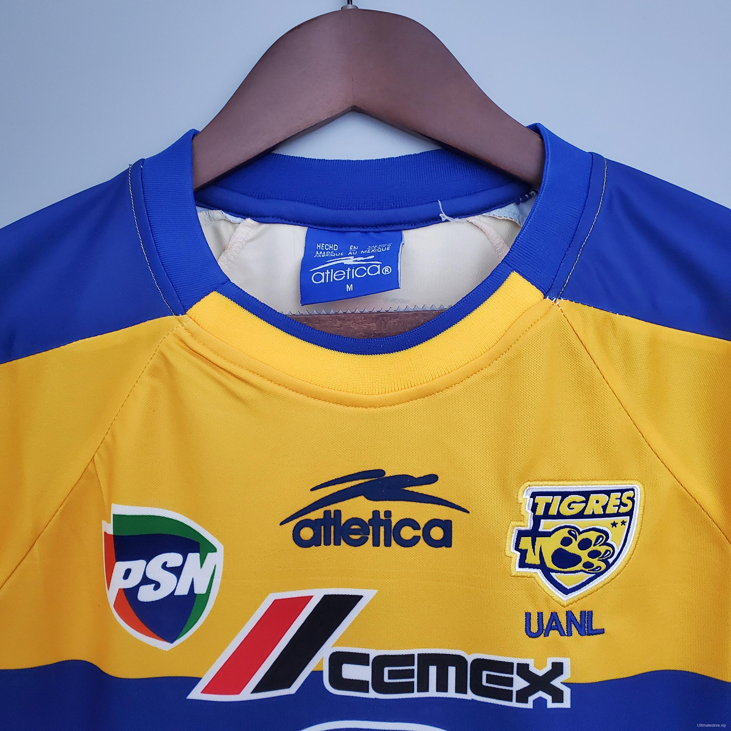 Retro 01/02 Tigres UANL Home Jersey