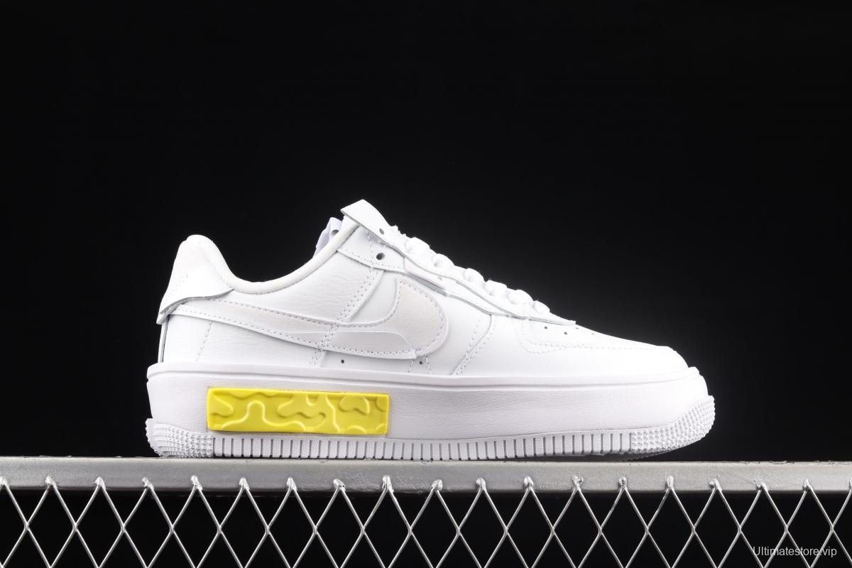 NIKE Air Force 1 FontaNIKEa Fashion style low Top Leisure Board shoes DA7024-101