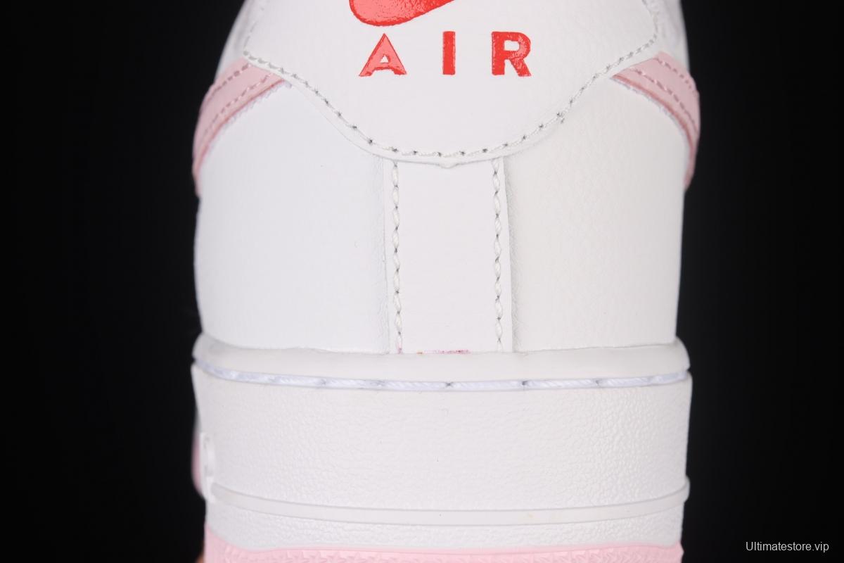 NIKE Air Force 1 Valentine's Day low-top casual board shoes DQ9320-100 for Valentine's Day