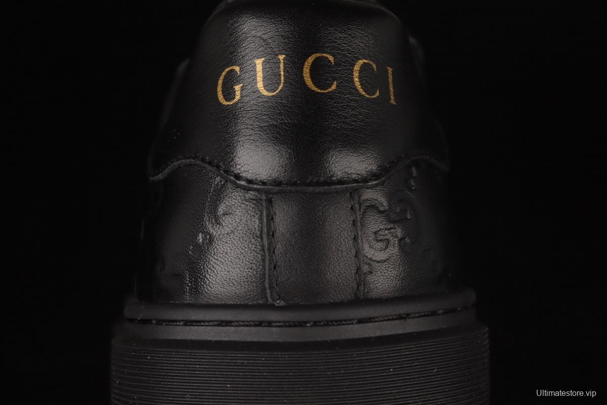 Gucci Screener GG High-Top Sneaker double G embossed leisure shoes series leisure board shoes 02JPO68305