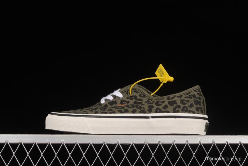 Vans Style 36 Anaheim green leopard low-top sneakers VN0A54F29GT