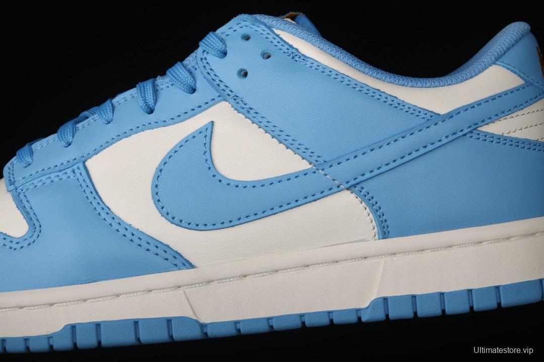 NIKE DUNK Low SB Slam Dunk Series North Carolina Blue head low-top leisure sports skateboard shoes DD1503-100