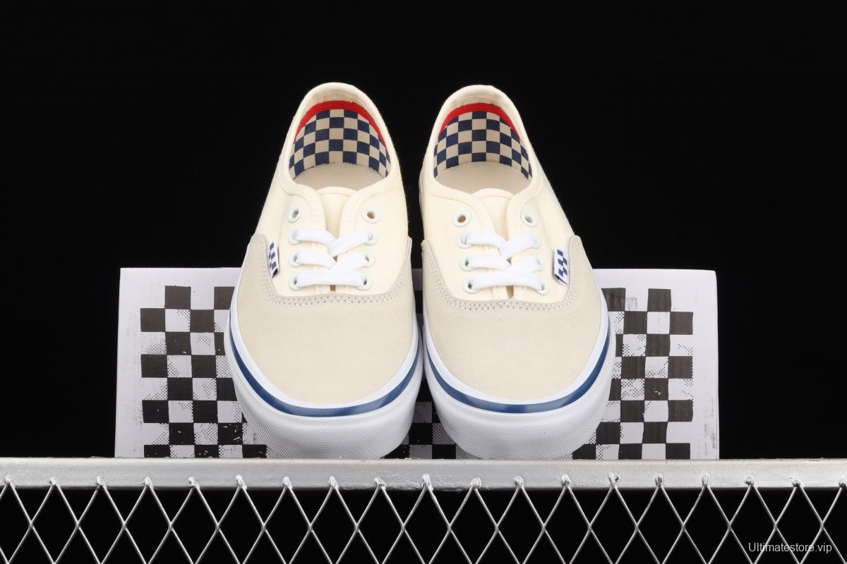 Vans Skate Authentic Pro series rice-white low-top casual board shoes VN0A5FC8OFW