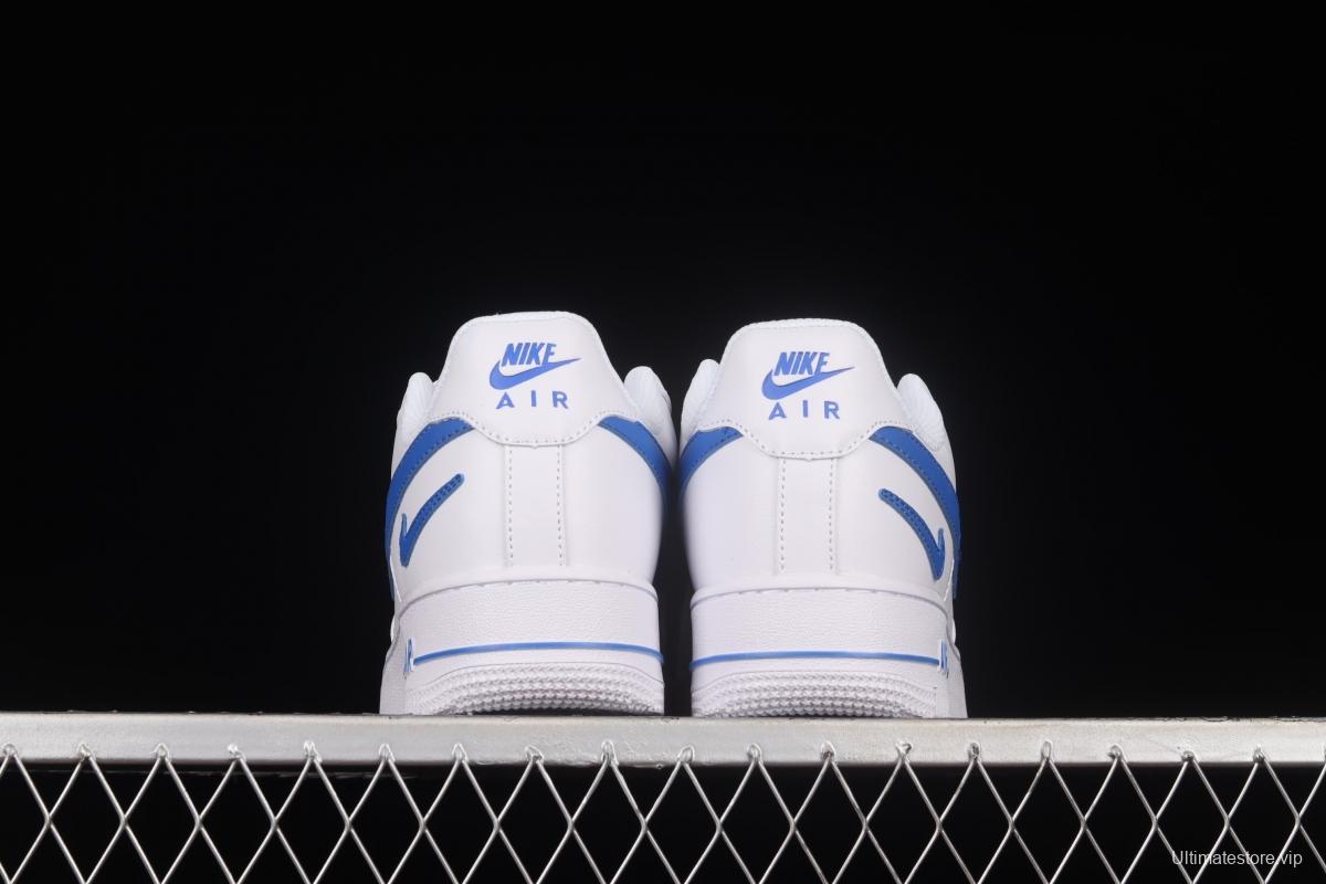 NIKE Air Force 11607 Low Game Royal deconstructs low-top casual board shoes DR0143-100