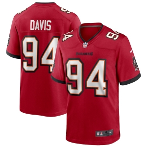 Men's Khalil Davis Red Player Limited Team Jersey