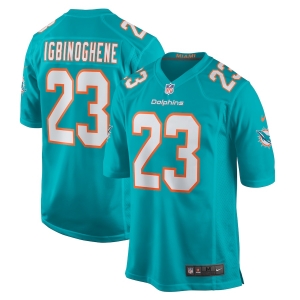 Men's Noah Igbinoghene Aqua 2020 Draft First Round Pick Player Limited Team Jersey