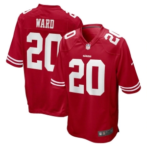 Men's Jimmie Ward Scarlet Player Limited Team Jersey