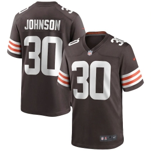 Men's D'Ernest Johnson Brown Player Limited Team Jersey