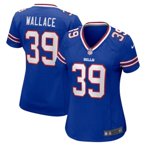 Women's Levi Wallace Royal Player Limited Team Jersey