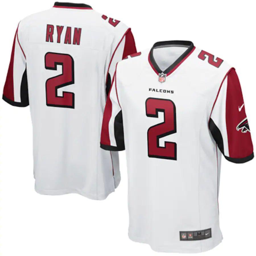 Youth Matt Ryan White Player Limited Team Jersey