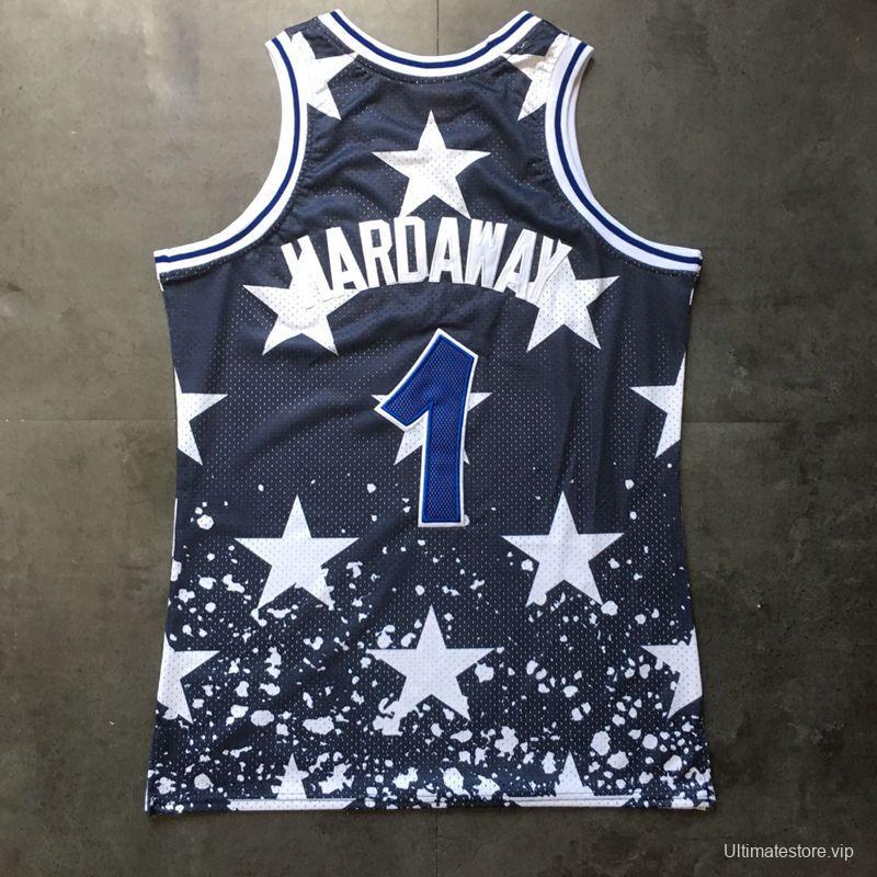 Men's Anfernee Hardaway Blue Retro Classic Team Jersey