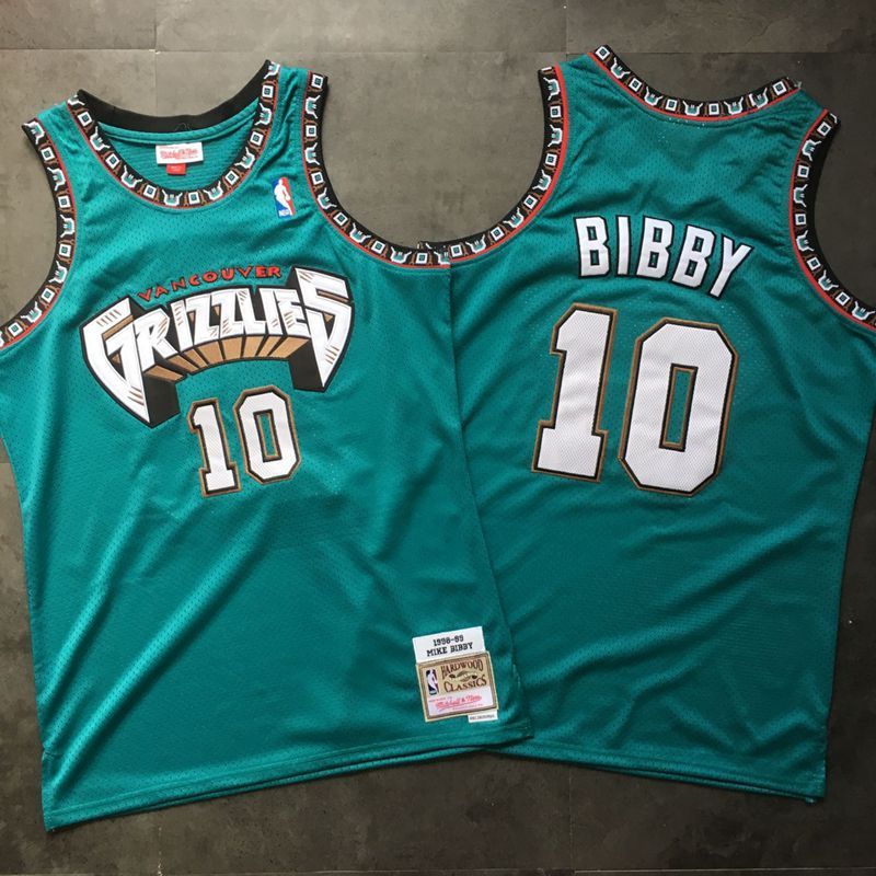 Men's Mike Bibby Green Retro Classic Team Jersey