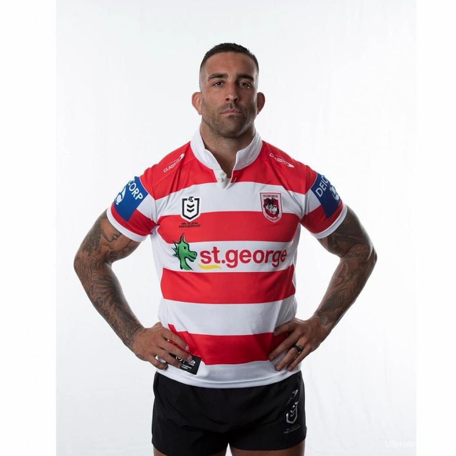 St George Illawarra Dragons 2021 Men's Heritage Rugby Jersey