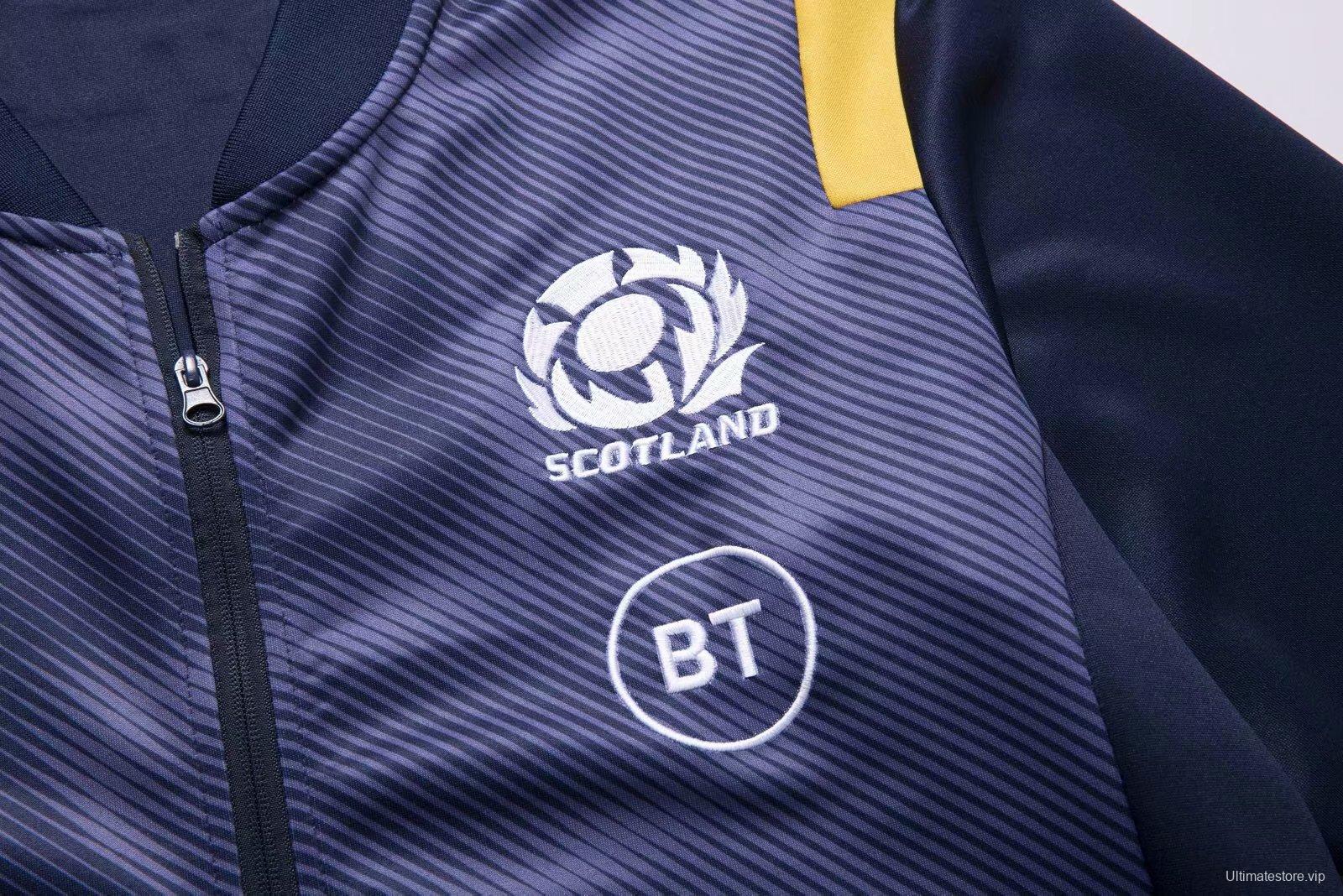 Scotland 2020-2021 Mens Rugby Anthem Jacket