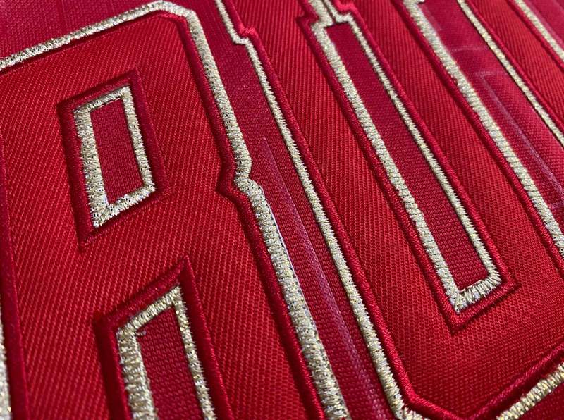 Men's Michael Jordan Red Retro Classic Team Jersey