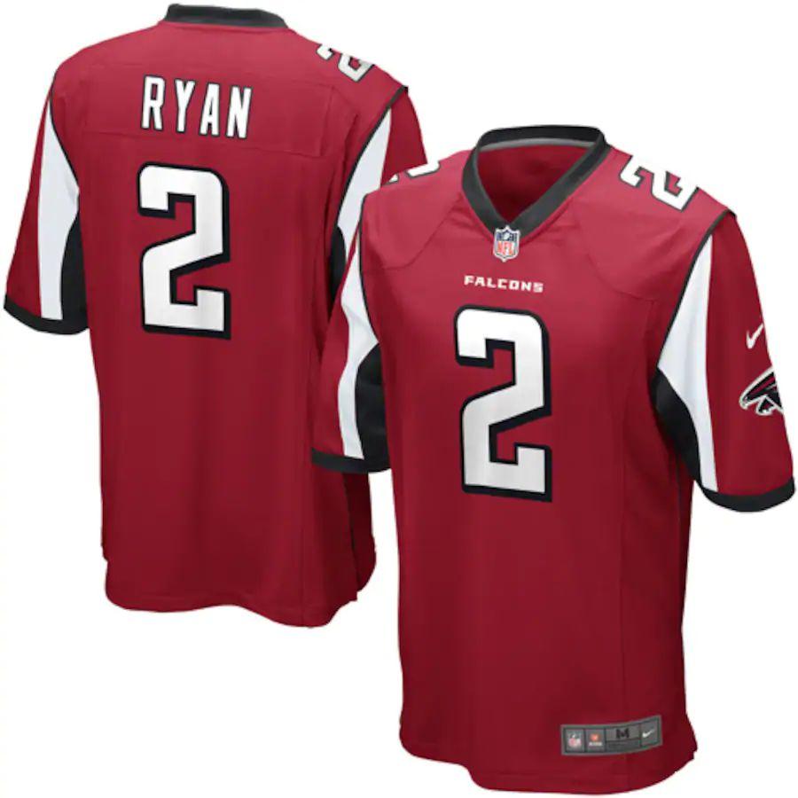 Men's Matt Ryan Red Player Limited Team Jersey