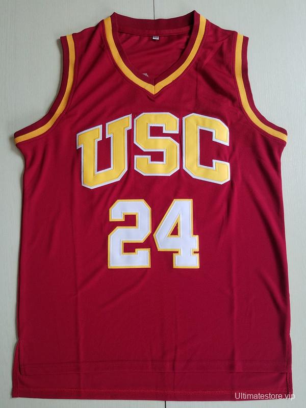 Brian Scalabrine 24 USC College Basketball Jersey