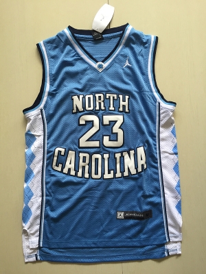 Michael Jordan 23 North Carolina College Basketball Jersey With AJ Logo