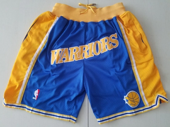 Golden State 1995-96 Throwback Classics Basketball Team Shorts