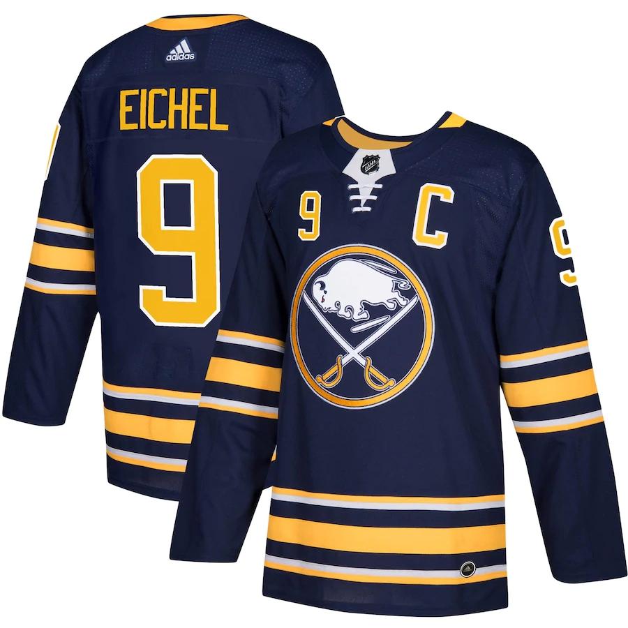 Men's Jack Eichel Home Player Team Jersey - Navy