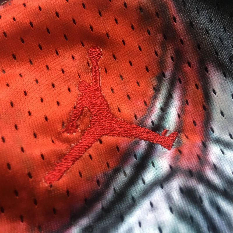 Men's Michael Jordan Gray And Red Retro Classic Team Jersey