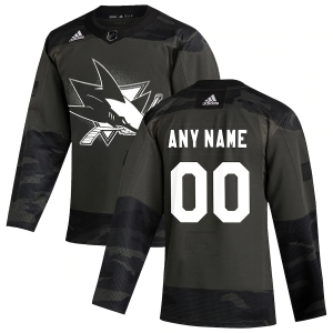 Women's Camo Military Appreciation Custom Practice Team Jersey