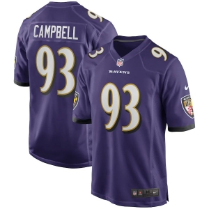 Men's Calais Campbell Purple Player Limited Team Jersey