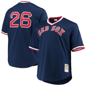 Men's Wade Boggs Navy Cooperstown Collection Mesh Batting Practice Throwback Jersey