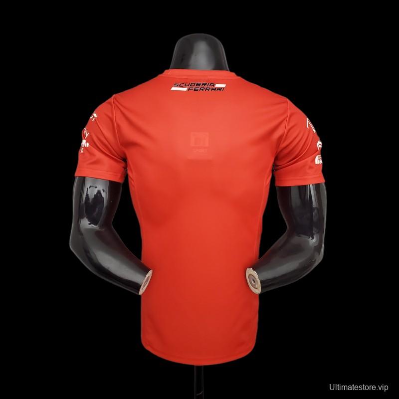 F1 Formula One; Ferrari Racing Suit Red 