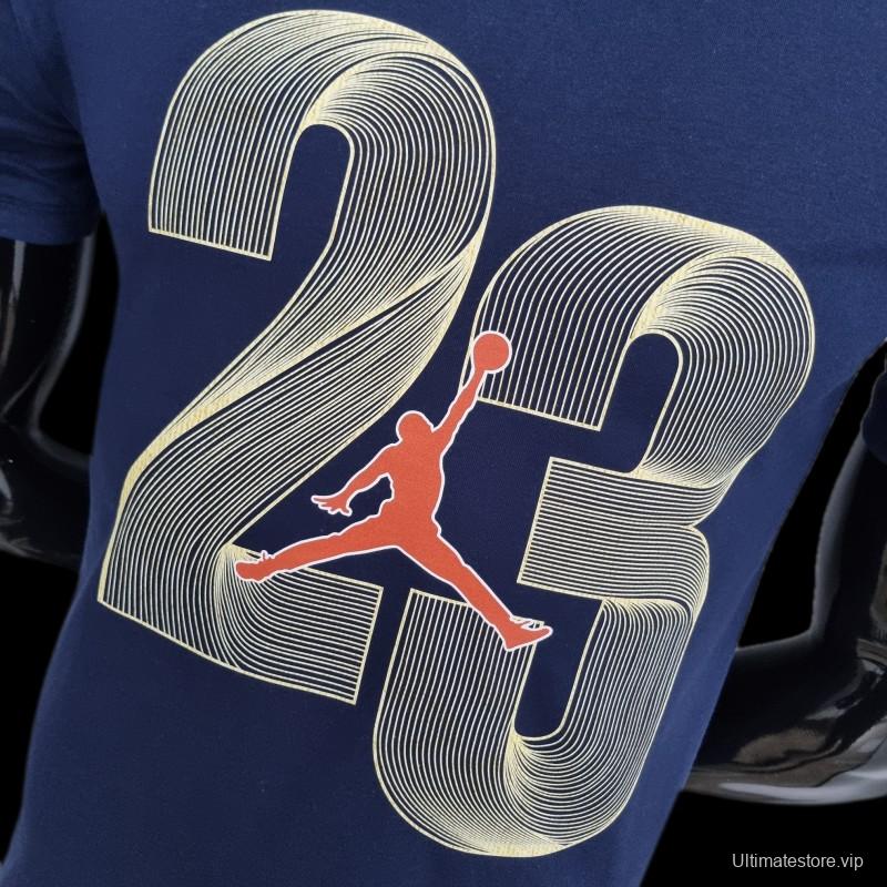 2022 NBA Jordan 23 Navy T-shirts #0049