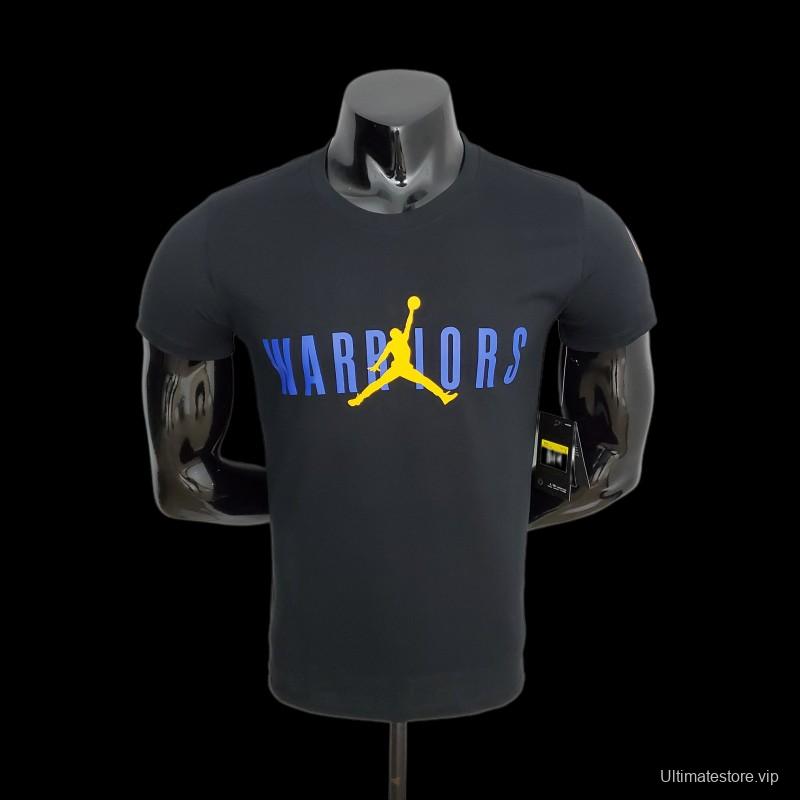 2022 NBA  Warrior Black T-shirts #0042