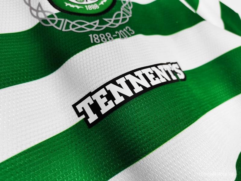 Retro 2012/13 Celtic Home 125th Anniversary Soccer Jersey