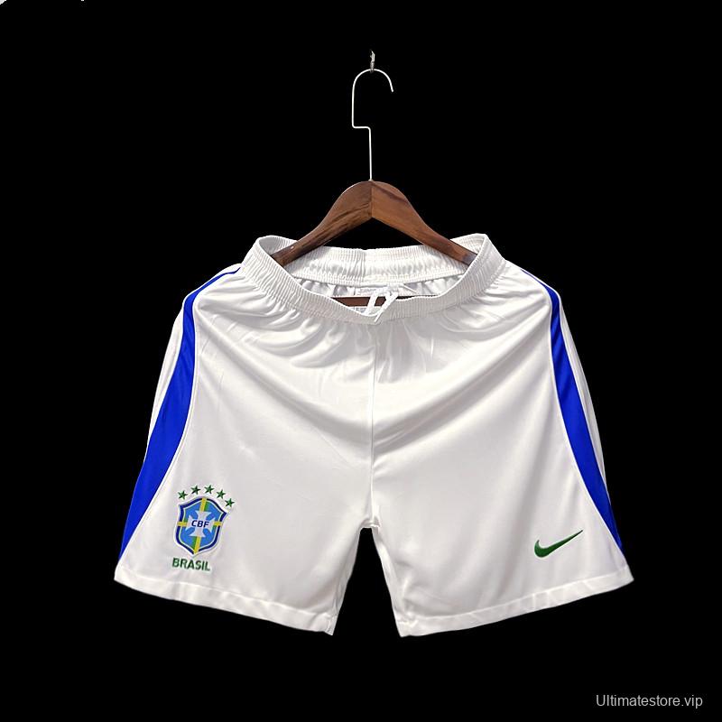 2022 Brazil Away Soccer Shorts