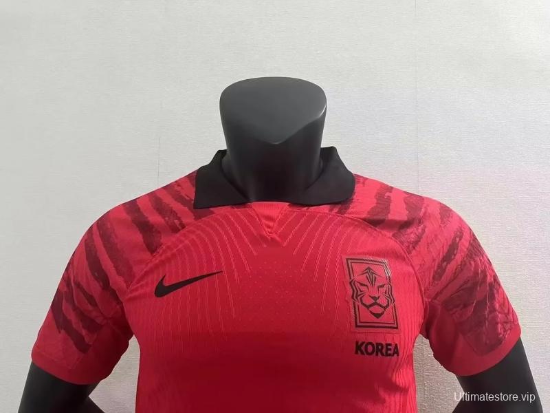 Player Version 2022 Korea Home Jersey