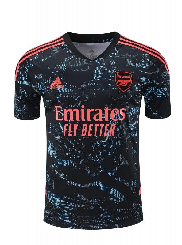 23-24 Arsenal Black Pattern Special Short Sleeve+Shorts