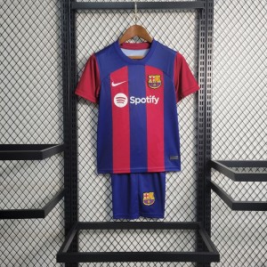 23-24 KIDS Barcelona Home Set