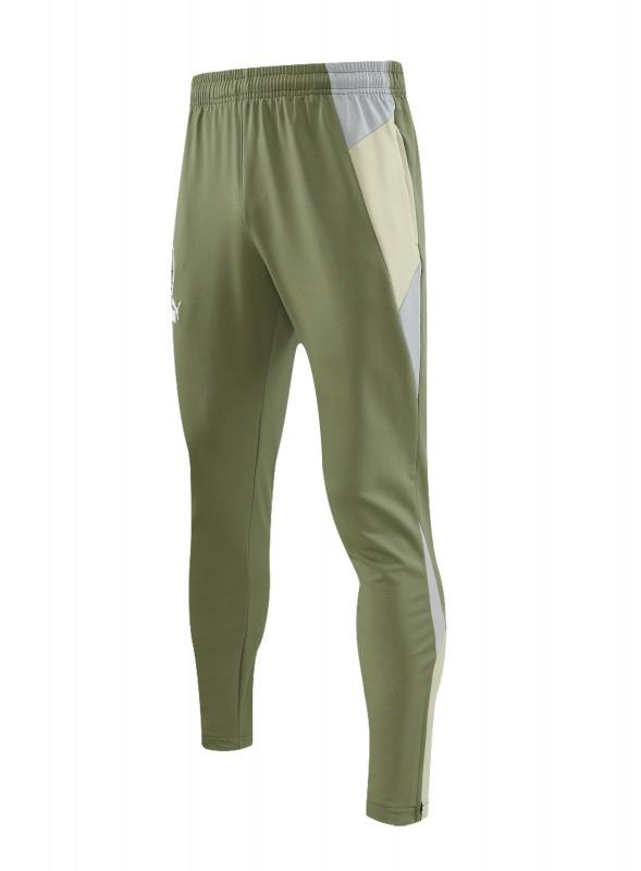 23/24 PUMA Green Grey Hoodie Half Zipper Jacket+Pants