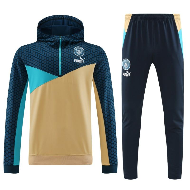 23/24 Puma Mixed Color Half Zipper Jacket+Pants