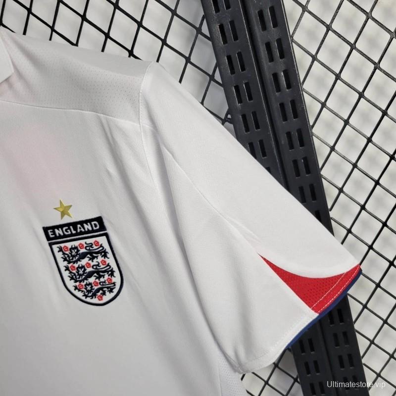 Retro 2006 England Home Jersey