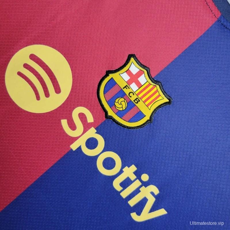 24/25 Kids Barcelona Home Jersey