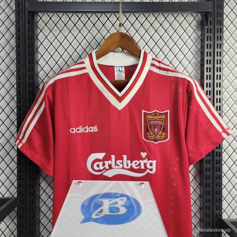 Retro 1995/96 Liverpool Home Jersey