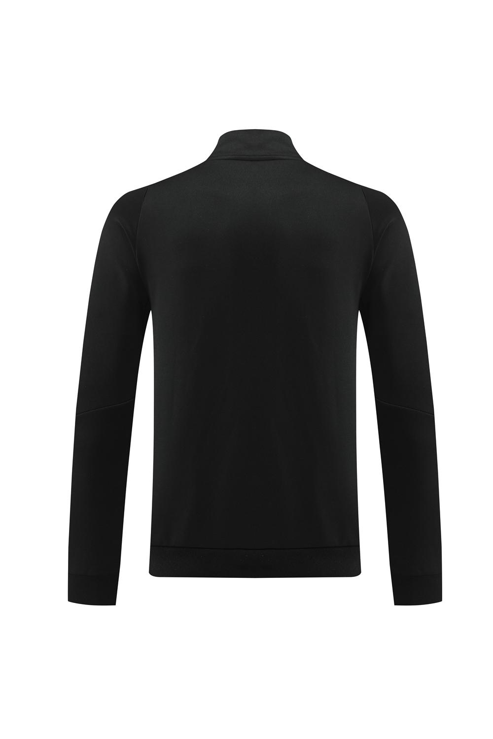 2024 Argentina Black Full Zipper Jacket +Long Pants