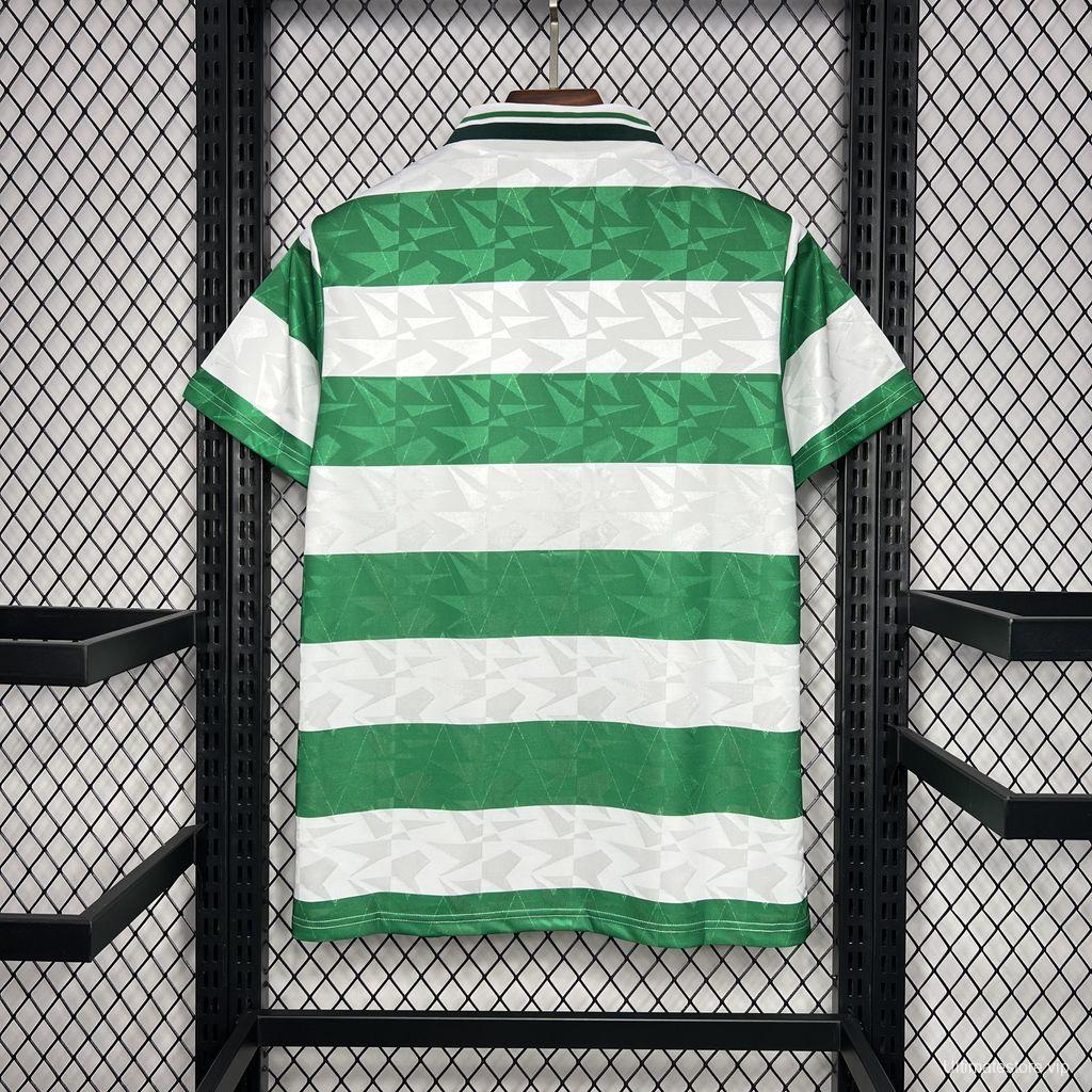 Retro 89/91 Celtic Home Jersey