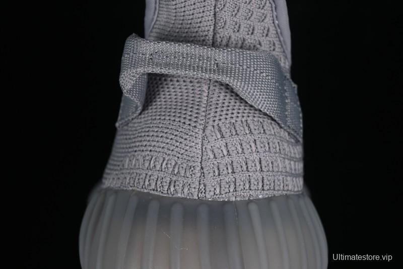 Adidas Yeezy 350 Boost V2 Running Shoes with Space Ash Colorway - IF3219