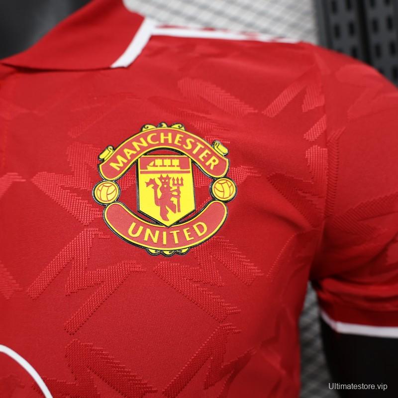 Player Version 25/26 Manchester United Red Special Jersey