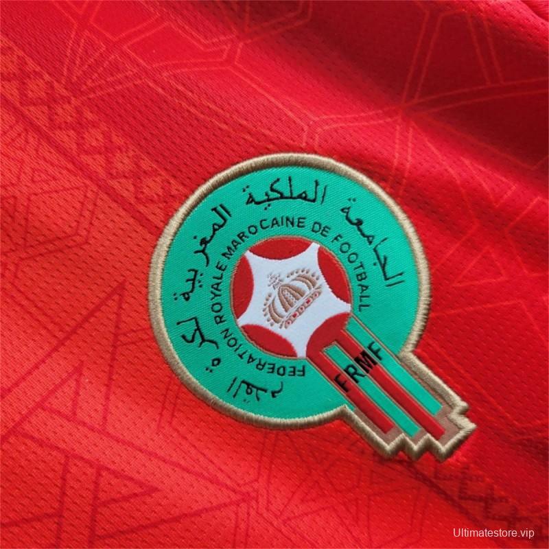 2024 Morocco Home Jersey