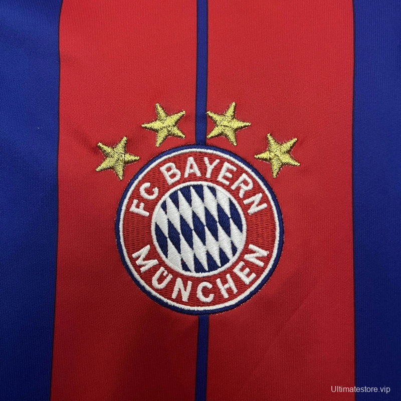 14/15 Retro Bayern Munich Home Jersey