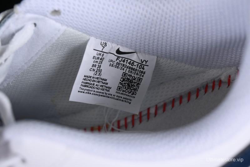 Nike Air Force 1 '07 Low Casual Sneakers with Full-Length Air Cushion - FJ4146-104