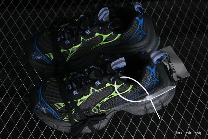 Balenciaga Phantom Sneaker Ten-Generation Trend Running Shoes with Transparent Heel Strap - W3XL51143