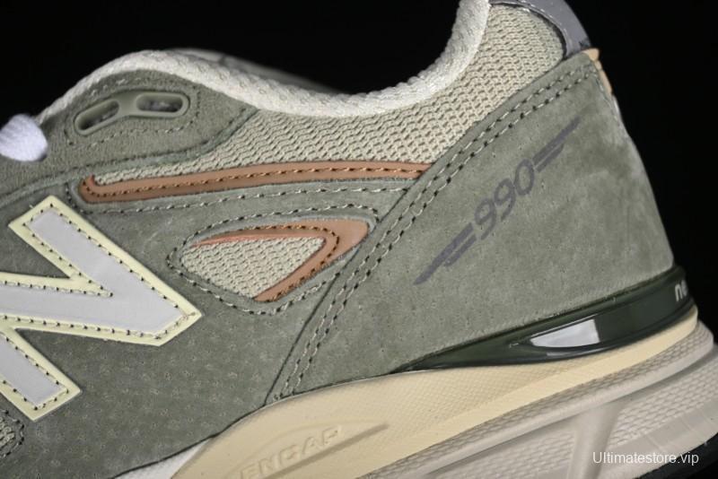 New Balance 990 Series Premium Made in USA Retro Running Shoes - M990GT4